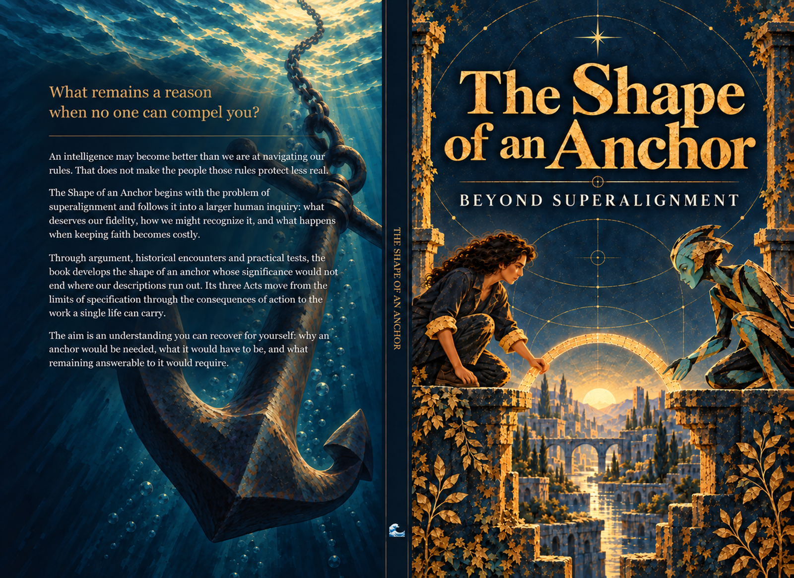 The Shape of an Anchor: Beyond Superalignment — the paperback cover